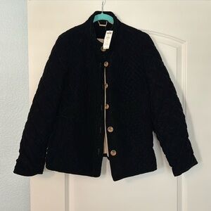 Lovely Chicos never worn velvet jacket/pockets in the front buttons